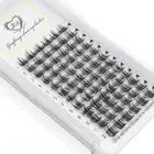 Soft Individual Cluster Lashes Faux Mink DIY Eyelash Extension Women