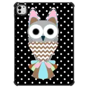 iPad Pro 11-inch (M4) iPad Impact Case Cute Pattern Obsessed Owl