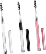 Gogogmee Beauty Tool 3pcs Eyebrow Brush and Mascara Applicator Set in Black White