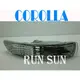 ●○RUN SUN 車燈,車材○● 全新 豐田 93 94 95 96 97 COROLLA 卡羅拉 晶鑽前 保桿 小燈 一對