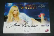 2016 Benchwarmer LANA KINNEAR Dreamgirls SWEET DREAMS Holo Black Auto/5 PLAYBOY