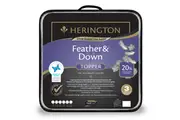 Herington Luxury White Duck Feather & Down topper