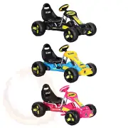 Rigo Kids Pedal Go Kart Ride On Toys Racing Car Plastic Tyre