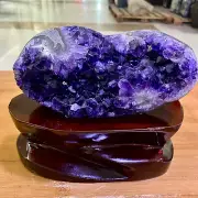 5LB Natural Brazilian Amethyst Crystal Point Stone Cluster Quartz Druzy Geode