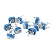 10X 6mm 10k ohm Horizontal Pot Variable Cermet Potentiometer Trimmer3523