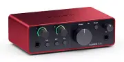 Focusrite Scarlett Solo 4th Gen Studio Recording USB Audio Interface+Software