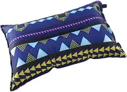 Garneck 1Pc Portable Automatic Inflatable Pillow for Travel Navy Stripes Camping Leisure Neck Support Cushion Comfortable Cervical Vertebra Support Easy to Carry Material