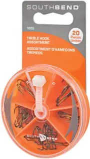 South Bend Treble Hooks Assorted Fishing Tackle Set - Upgrade Your Fishing Gear