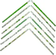 HAPINARY 12Pcs Patrick's Day Cartoon Pencils with Erasers Wooden Writing Tools for Students Supplies