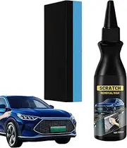 Scratch Remover for Vehicles | Repair Polishing Compound Paint Scratch Remover,Coating Polish Wax with Sponge Shine Restorer Kit for Glass