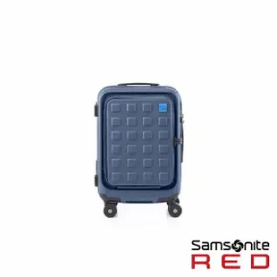 【Samsonite RED】20吋 TOIIS M 前開式可擴充PC飛機輪登機箱/行李箱(多色可選)