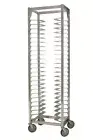 Prairie View LPZ2516 24 Pan Single Pizza Racks- 72.5 x 19.5 x 14.88 in.