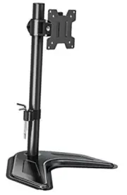 Single Monitor Stands, Freestanding VESA Monitor Desk Mount fits 13'' to 32''