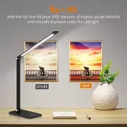LED Desk Lamp with USB Charging Port