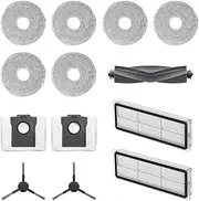 Dreame Accessory Set for L10s Plus Robot Includes 6x Mop Cloths (3 Pairs), 2x Filters, 2x Side Brushes, 2x Dust Collection Bags, 1x Main Brush, Original dreame Accessories