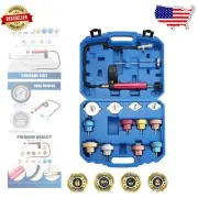 14-Piece Leak Detection Kit with Pressure Tester, Durable Aluminum Components