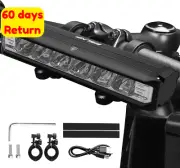 Super Bright LED Bike Light USB Rechargeable Waterproof Headlight for MTB Cyclin