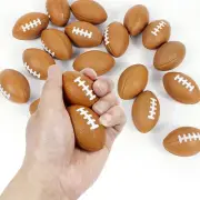 Stress Relief Ball Football Squeeze Foam Rugby Outdoor Balls Fidget Sensory Toys