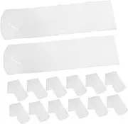 30pcs Heat Shrink Wrap Sleeves for Remote Controls Clear Protective Covers for Air Conditioner Remotes Controls