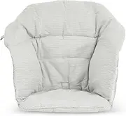 Stokke Clikk Cushion, Nordic Grey - Compatible with Stokke Clikk High Chair - Provides Support for Babies - Made with Organic Cotton - Machine Washable - Best for Ages 6-36 Months
