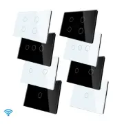 AU/NZ Approved WiFi Smart Touch Glass Light Switch