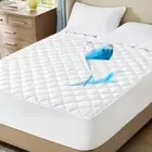 Bedsure Twin Mattress Protector, (39"x75"+18"), White