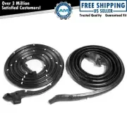 Door Weatherstrip Pair for Buick Chevy Pontiac 2 Door Hardtop & Convertible