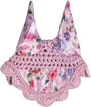 HKM Hobby Horsing Fly Cover for Horse Flower Print