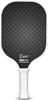Luzz T700 Raw Carbon Fiber Pickleball Paddle |16mm Thickness |Sandblasted Surface Paddles |Polymer Honeycomb Core-USAPA Approved Pickle Ball Rackets for Ultimate Spin & Control