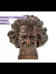New!Bronze Bust physicist Albert Einstein made in Russia 2023
