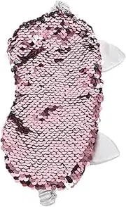 NOLITOY Reversible Glitter Sequin Sleep Mask Sparkly Unicorn Blindfold for Women Soft Eye Mask with Elastic Band for Travel Naps Relaxation Excellent Light Blocking