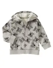 Gymboree Gray Skull & Crossbones Pirate Jacket Infant Baby Boy 12-24 Months NEW