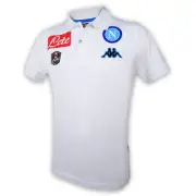 3017 Macron Ssc Napoli Pole Piquet Wimot 2015/16 White Shirt 302HTX0