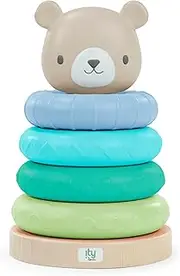 Kids II Ingenuity Ring Bear Cutie Stacks for 6 Months and Up Baby