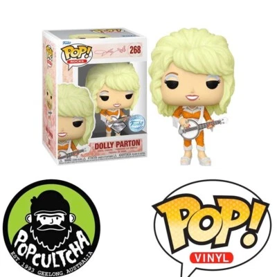 Dolly Parton - Dolly Parton Diamond Glitter Pop! Vinyl Figure "New"