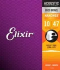 1 x SET Elixir 11002 Coated Acoustic Guitar Strings 10-47 Extra Light