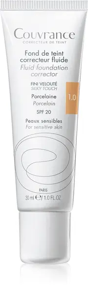 Avène Cover Foundation Corrector Fluid 1.0 Porcelain 30ml