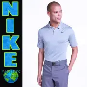 NIKE GOLF BREATHE POLO STANDARD FIT TOP SIZE MEDIUM 891204 LIGHT BLUE