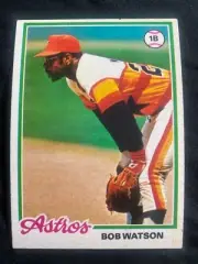 1978 TOPPS #330 BOB WATSON EX-MT BASEBALL CARD