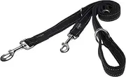 Rogz Classic Reflective Multi Dog Lead Black Large