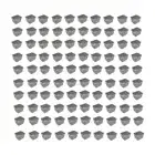 100pk Gray Cage Cups 1 Pint / 16 fl oz Hanging Feed & Water Cups Chicken Poultry