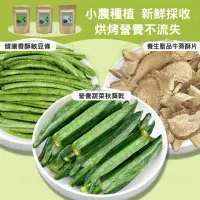在飛比找momo購物網優惠-【吉好味】台灣小農健康纖維蔬菜乾全素零食(一包80g*9包)