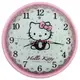 HELLO KITTY 甜蜜粉超靜音掛鐘 JM-W598KT-B (9折)