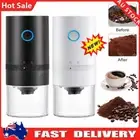 Electric Coffee Grinder Grinding Mill Bean Nut Spice Herbs Blender Machine USB ~