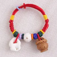 在飛比找蝦皮購物優惠-Peach Kernel Bracelet Handmade
