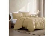 Ardor Boardwalk Quilt Cover Home Bedding Sheet Set w/ Pillowcase - Yellow
