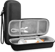 ELUBLU for Tiptoi 00110/00806/00801/00700 Pen Case, Black Hard Case with Hand Strap, Storage Organiser