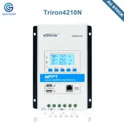 EPEVER 40A MPPT Solar Charge Controller 12V 24V Battery Regulator Triron4210N