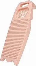 qzjijosen Plastic Washboard Laundry Board,Household Washboard,Hand Washing Clothes Tool, Manual Clothing Laundry Cleaning Tool for Home School Dormitory (Pink)