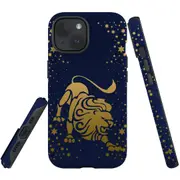 For iPhone 15 Case, Shielding Cover, Leo Drawing